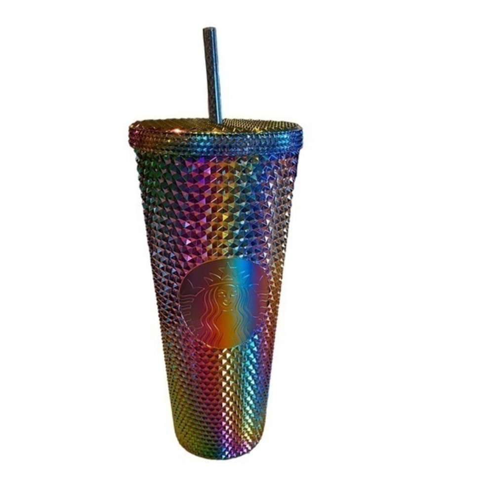Starbucks oil slick 2023 new release venti tumbler HTF Halloween multicolor